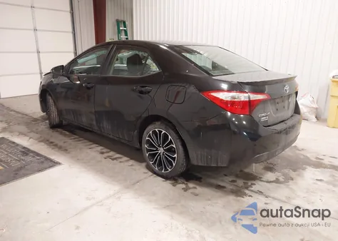 2015 Toyota Corolla S Plus z USA, uszkodzony, nr VIN 2T1BURHE0FC345545